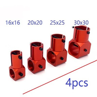 Trípode de Metal de Tres Vías, Piezas de Tubo de 16, 20, 25, 30 mm, para Drones, Quadcopters, Multicópteros y Aeronaves DIY