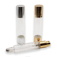 Bouteilles à roulettes d'aromathérapie à Double extrémité de 10 ml, bouteilles à billes d'huile essentielle, nouveau Design