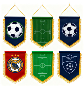 Bandera de <span class=keywords><strong>Intercambio</strong></span> de Fútbol, Fabricante de Banderas Personalizadas para Clubes Deportivos, Eventos Educativos, Bandera Colgante con Logotipo de Fanáticos del Fútbol 2026 - Product Image 6