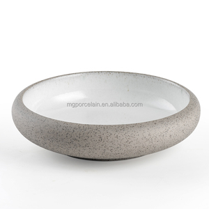 <span class=keywords><strong>Vajilla</strong></span> de cerámica para Hospitiliay Sushi Ensalada Aperitivos Platos Juegos Gres Plato redondo para servir - Product Image 2