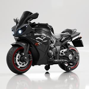 Moto électrique pour enfants 12V, moto rouge à roulettes pour enfants de 3 à 8 ans - Product Image 4