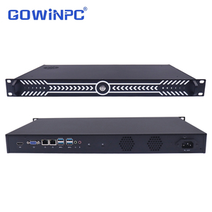 มินิพีซีอุตสาหกรรมแบบไร้พัดลมขนาด 1U พร้อม Intel Core i71255U แรม 16GB DDR4 รองรับ SATA NVMe คู่ พอร์ต LAN กิกะบิตคู่ พอร์ต USB3.1 จำนวน 4 พอร์ต สำหรับ IoT Edge Computing - Product Image 1
