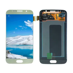 Hot Selling Lcd Voor Samsung Galaxy S6 Lcd Digitizer, Voor Samsung Galaxy S6 Lcd, voor Samsung Galaxy S6 Screen