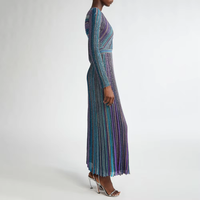 Tricot côtelé en cachemire pour femme, mode personnalisée, tendance féminine