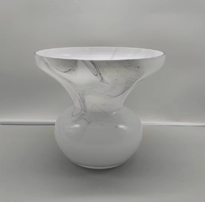 Décoration de table en céramique à motif marbré abstrait, forme irrégulière, design minimaliste, 26,5*22,5 - Product Image 2