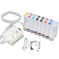 Système d'encre CISS CIS vide pour imprimante Epson Stylus Photo R1800 R800 avec puce de réinitialisation automatique T0540