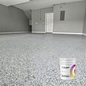 Peinture époxy antidérapante pour sols en sable, prix usine, auto-nivelante, revêtement liquide écologique pour application domestique au pinceau - Product Image 5