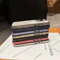 Casing Ponsel Kulit Retro Koboi Warna Washed Untuk IPhone 17 Air 16 15 14 13 12 11 Pro Max Pelindung Lensa Modis Capa