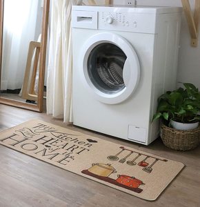 Non-slip Durable Chống Mệt Mỏi Tùy Chỉnh In Cửa Mats Khu Vực Rửa Được Tầng Rugs Bộ Thảm Giặt Nhà Bếp <span class=keywords><strong>Mat</strong></span> - Product Image 3