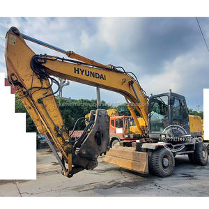 Excavatrice R210W-7 utilisée de HYUNDAI à vendre Excavatrice de roue de Hyundai R210w-5 210w-7 - Product Image 1