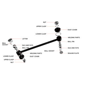 Pièce de rechange 51321-T2A-A01 51320-T2A-A01 Biellette de stabilisation OEM pour Accord 9ème génération CR/Splendid (15 ans après) Neuve Garantie 12 mois - Product Image 3