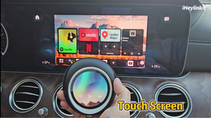 Caja de transmisión universal CarPlay con pantalla táctil Android 13 y control remoto inalámbrico 1 año de garantía - Product Image 2