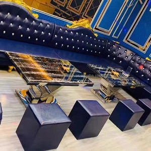 Thời trang cao cấp thép không gỉ bảng phòng khách văn phòng bàn cà phê tốt nhất bán hiện đại Thiết kế sang trọng bảng - Product Image 5