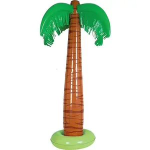 portable pvc inflatable palm tree,blow up palm tree party accessory