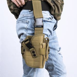 耐久性のあるポリエステル製の戦術的な太ももホルスター屋外戦術的なドロップ脚 - Product Image 4