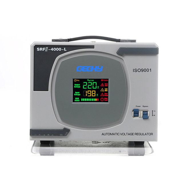 AC 110V-275V 4kw 6kw 9kw 10KW 12KW Single Phase Electrical Relay Power AVR Voltage Regulator Stabilizer