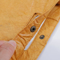 Sac isotherme pour déjeuner en Tyvek, personnalisable avec logo, portable, épaissi, grande capacité, imperméable, lavable, avec poignées isolées