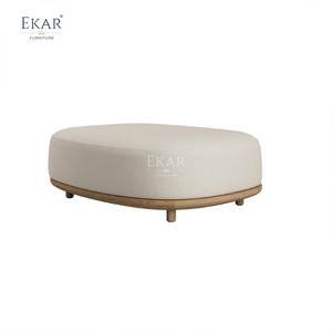 EKAR Horizon Cloud Pouf da <span class=keywords><strong>Esterno</strong></span> |   Sgabello da Patio di Lusso Impermeabile | - Product Image 1