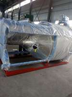 Miscelatore a Vite per Silo in Acciaio Inox per Materie Plastiche Grezze, Miscelatore Verticale per Resina HDPE PVC, Silo di Miscelazione per Pellet di Plastica