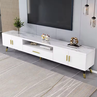 Meubles TV de luxe, salon moderne, armoire murale en verre, table basse nordique, combinaison d'armoires