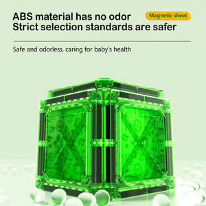 Ensemble <span class=keywords><strong>de</strong></span> jouets animaux magnétiques en plastique, blocs <span class=keywords><strong>de</strong></span> <span class=keywords><strong>construction</strong></span> pour adultes et tout-petits - Product Image 4