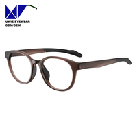 Monture de prescription ovale TR90 sur mesure OEM, taille 51-18-145, vision haute définition pour adultes unisexes, fournisseur direct d'usine