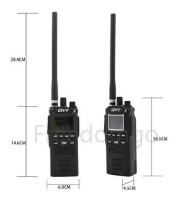 Radio CB Portátil Analógica QYT CB-58, Walkie Talkie VHF/UHF con Pantalla LCD, 8W, 40 Canales, FM/AM, Comunicación de Largo Alcance - Product Image 5