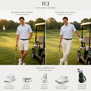 <span class=keywords><strong>Polo</strong></span> da Golf per Uomo con Stampa Integrale, Traspirante, Elasticizzata, Manica Corta, Prestazioni Premium, Stile di Vita Attivo, <span class=keywords><strong>Polo</strong></span> da <span class=keywords><strong>Club</strong></span> - Product Image 5