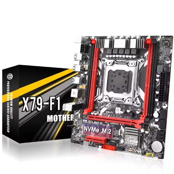 Motherboard LGA2011 X79 Supports Dual Channel DDR3 Memory with NVME M.2 and USB 3.0 SATA3.0 Interfaces LGA 2011 Placa Mae