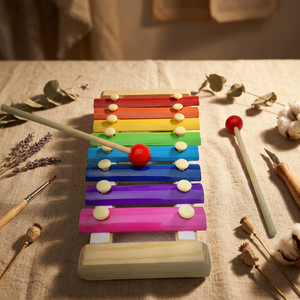 Xilófono de Madera de Primera Calidad, Instrumento Musical de Juguete, Logotipo Personalizado, Ligero, Precio Bajo, TINNY, Ayuda Educativa para Niños de 2 a 4 Años - Product Image 1