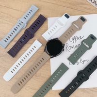 Bracelet en silicone Tschick 20mm 22mm pour Samsung Galaxy Watch 7 6 5 4 44 40mm 6 Bracelet classique 43/47mm pour Huawei 3 4Pro GT3 Band