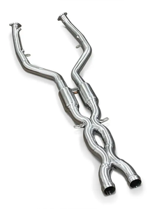 Modification d'échappement automobile adapté pour <span class=keywords><strong>BMW</strong></span> <span class=keywords><strong>BMW</strong></span> <span class=keywords><strong>M3</strong></span> <span class=keywords><strong>E92</strong></span> <span class=keywords><strong>V8</strong></span> 4.0l 2008-2013 tuyau d'échappement en acier inoxydable tuyau intermédiaire avant X tuyau - Product Image 3
