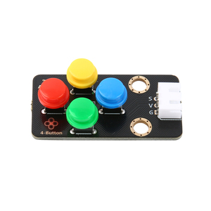 ACEBOTT OEM Componente Electrónico de Señal Analógica de Alto Nivel de 3.3V~5V, Módulo de Botón Grande de 4 Botones Compatible con ESP32/Arduino - Product Image 6