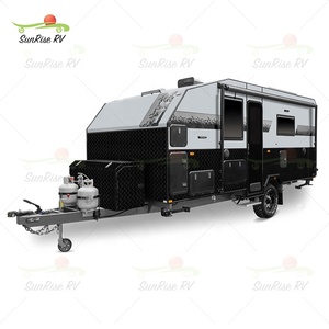Caravana todoterreno estándar australiana Remolque de viaje todoterreno de 17 pies Remolque de viaje de lujo Camper estándar de <span class=keywords><strong>Nueva</strong></span> <span class=keywords><strong>Zelanda</strong></span> a la venta - Product Image 2
