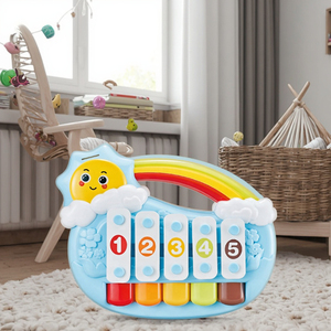 Xilófono educativo para niños Bao Han OEM/ODM Piano de juguete para bebés Instrumento musical para juegos musicales para niños - Product Image 1