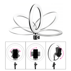 Vendita calda Usb Led lampada di bellezza Make up anello di luce 12 pollici Tiktok di illuminazione fotografica con treppiede porta il telefono per youtube - Product Image 4
