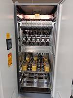 Boîtier de contrôle d'automatisation industrielle en acier IP30, panneau de commande PLC pour équipement électronique