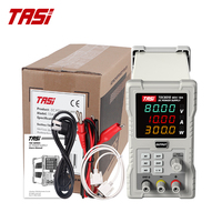 Alimentation CC programmable certifiée CE FCC de la série TASI TDC, 40V 80V 160V, alimentation de laboratoire variable pour les tests automatisés et la recherche