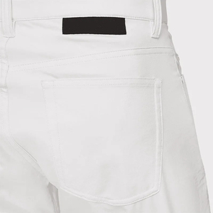 กางเกงกอล์ฟผ้าชิโนแบบลำลองสำหรับผู้ชายกางเกงขาสั้นเด็กผู้ชายแบบมีซิปกางเกงขาสั้นสีล้วนแบบถักสไตล์ทางการสำหรับฤดูร้อน - Product Image 6