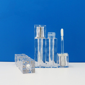 Venta al por mayor todo claro transparente plata brillo de labios tubos contenedores lindo brillo de labios embalaje <span class=keywords><strong>corrector</strong></span> líquido lápiz labial tubo - Product Image 5
