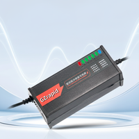 Chargeur de batterie intelligent pour vélo électrique 60V40Ah, prise AU, portable, charge rapide pour véhicules électriques, tricycles, vélos, 300W