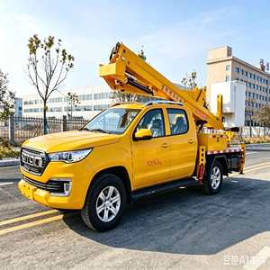 Camion de travail en hauteur FOTON hybride télécommandé avec nacelle isolée pour la réparation électrique - Product Image 1