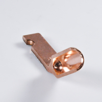 Borne de compression en laiton pour câble, pour mise à la terre et protection contre la foudre, connecteur à sertir en laiton pur à 99,9 %