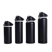 Thermos de voyage portable transfrontalier en acier inoxydable 304 à isolation sous vide, avec couvercle à ouverture rapide à poussoir et double usage pour tasses à fruits