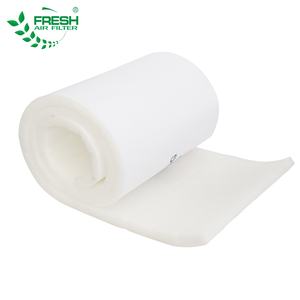 โรงงานผลิตวัสดุกรองอากาศใยสังเคราะห์แบบกำหนดเอง แผ่นกรอง <span class=keywords><strong>M5</strong></span> F5 แบบม้วน - Product Image 2