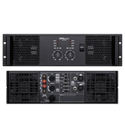2025 Auway nouveau Design MT1601 classe H Pro amplificateur de puissance 3U montage en rack 2*1300W haute puissance 42KG amplificateur de puissance robuste