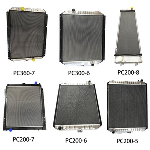 <b>Radiator</b> Core 4448372 for Hitachi ZAXIS120 ZX120-6 ZX110 ZX135 Excavator Full Aluminum Cooling System Replacement Water Tank - Product Image 4