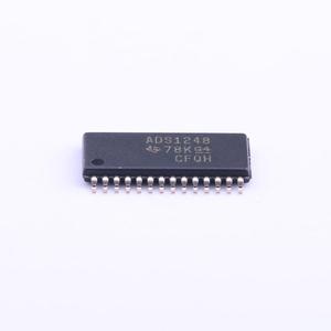ADS1248IPWR ชิป ADC แบบเดี่ยว 7 ช่องสัญญาณ Delta-Sigma 2ksps 24 บิต แบบอนุกรม 28 พิน TSSOP T/R ADS1248IPWR - Product Image 1
