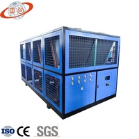 Refroidisseur d'eau industriel personnalisé 220V 380V 415V 440V 480V 100HP 300KW, refroidi par air, avec pompe et compresseur à commande automatique