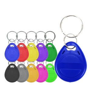 ABS keyfobs <span class=keywords><strong>Tag</strong></span> 125kHz & 13.56MHz F08 rewritable <span class=keywords><strong>RFID</strong></span> Keychain thẻ cho thẻ kinh doanh và khách sạn kiểm soát truy cập - Product Image 4